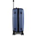 3 Piece Lightweight Luggage Set with TSA Lock, Durable Spinner Wheels and Hooks, Cross Striped