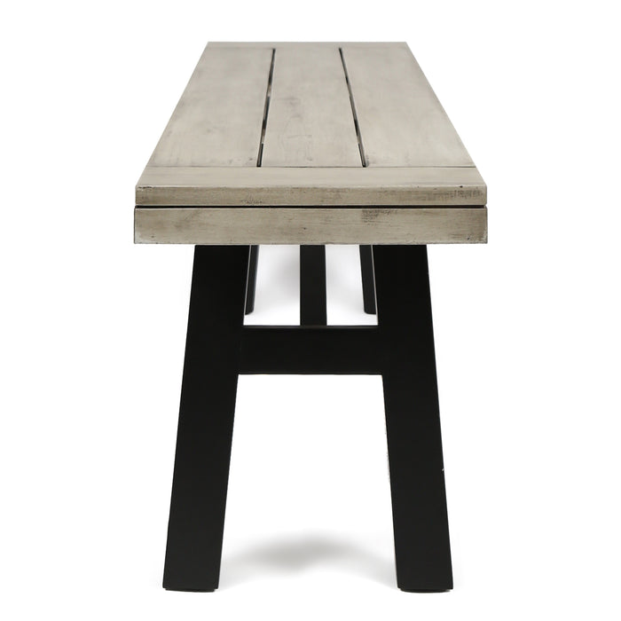 BETTINA DINING SET-GRAY (3 PCS) - DTYStore