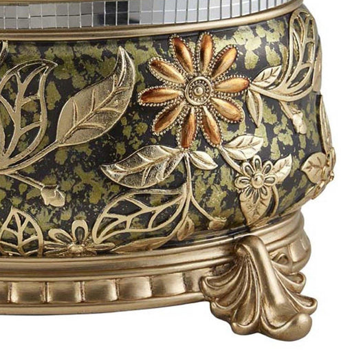 9 Inch Chrysanthemum Resin Jewelry Box - DTYStore