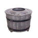 Smokeless Firepit With Wood Pellet/Twig/Wood As The Fuel, Wood Look - DTYStore
