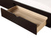 Wooden Daybed with Trundle Bed and Two Storage Drawers , Extendable Bed Daybed,Sofa Bed for Bedroom Living Room,Espresso - DTYStore