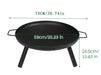 Fireplace Portable Fire Pit Grill Fire Pit Backyard Party Stove Round