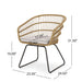 TERRY CHAIR,2PCS with 2 Cushions - DTYStore