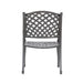 Sparta Modern Dining Arm Chair, Dupione Brown - DTYStore