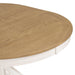 Retro Functional Extendable Dining Table with a 12" Leaf for Dining Room and Living Room