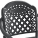 (Cushions In Random Colors)5-Piece Set Of Cast Aluminum Patio Furniture With Cushions - DTYStore