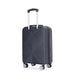 2Piece Luggage Sets ABS Lightweight Suitcase , Spinner Wheels, (20/14) BLACK