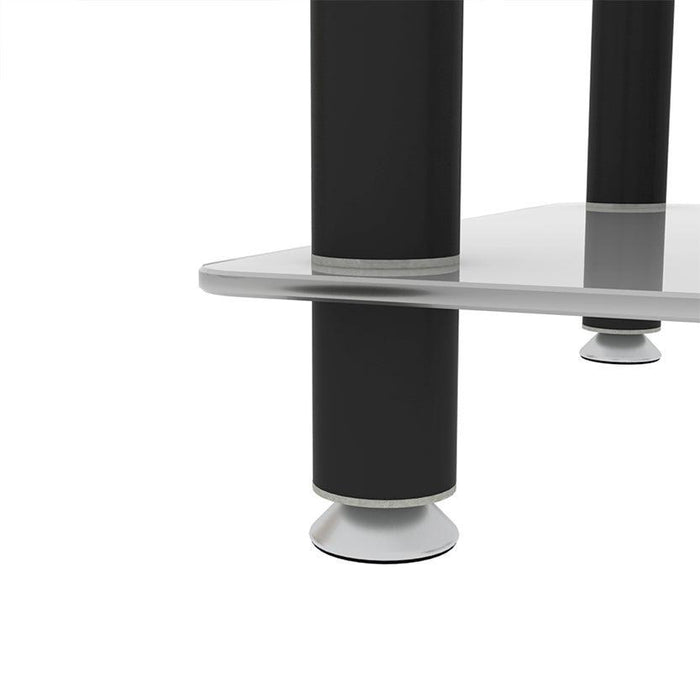 Modern 2-Tier Side Table with Storage Shelf, Sofa Table, and Night Stand