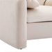 Modern Style Chenille Oversized Armchair Accent Chair Single Sofa Lounge Chair 38.6'' W for Living Room, Bedroom,Cream