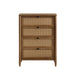 Vichy Wood and Rattan 4-Drawer Chest - DTYStore