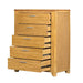 35.4x17.3x44" 5-Drawer Dresser