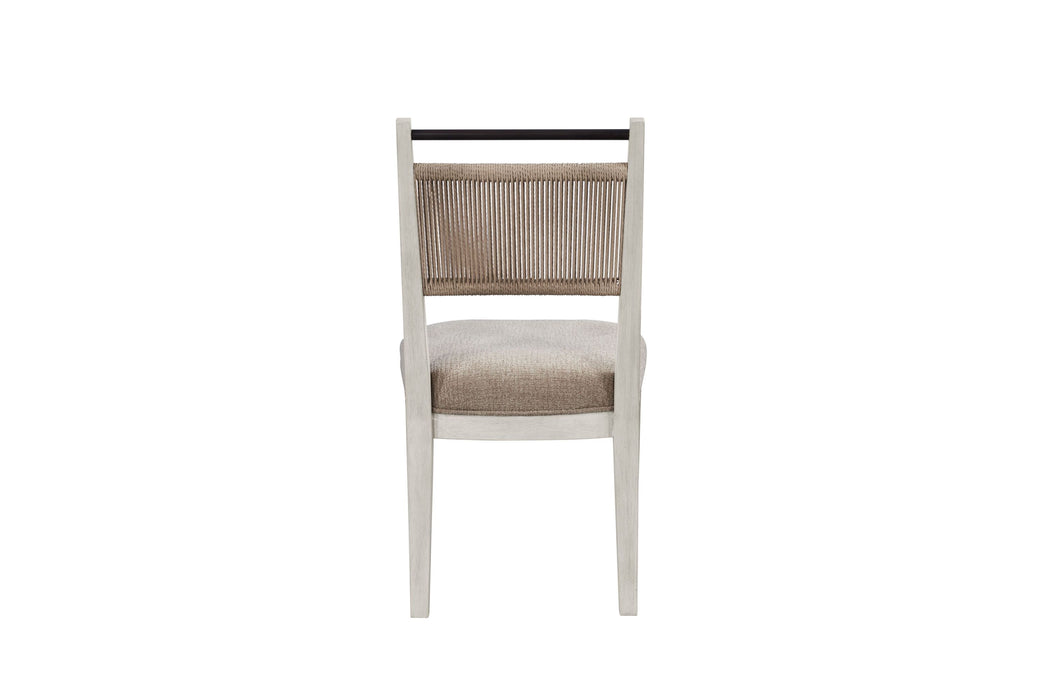 Rope Back Chair - Vanilla / Carmel - DTYStore