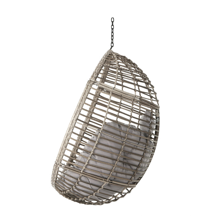HANGING BASKET- GREY- NO STAND BASKET ONLY - DTYStore