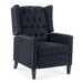 Manual Wing Chair Recliner - 27.16" Wide Comfort and Style for Your Living Space