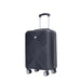 2Piece Luggage Sets ABS Lightweight Suitcase , Spinner Wheels, (20/14) BLACK