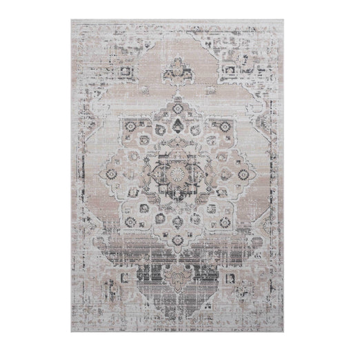 DTY Signature Collection 6X9 Cream/Beige /Medallion Non-Shedding Living Room Bedroom Dining Home Office Stylish and Stain Resistant Area Rug - DTYStore