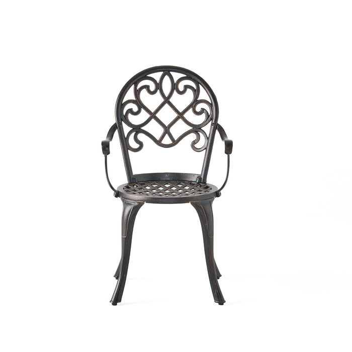 CAMDEN 3PC CAST BISTRO SET W ICE BUCKET - DTYStore