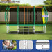 8X14FT Outdoor Square Trampolines for Kids Adults Long Rectangular Tumbling Trampoline - DTYStore