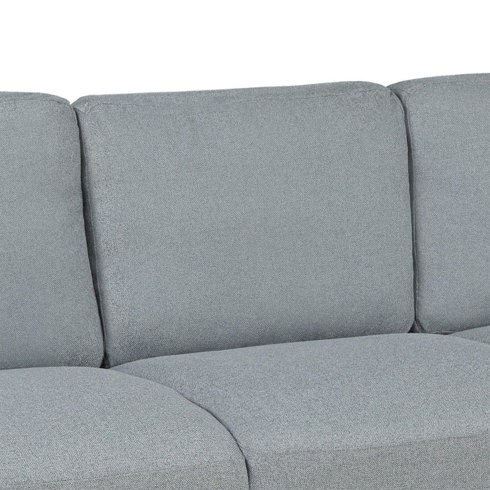 3-Seat Sofa Living Room Linen Fabric Sofa