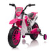 12V Kids Ride on Toy Motorcycle, Electric Motor Toy Bike with Training Wheels for Kids 3 - 6