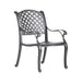 Sparta Modern Dining Arm Chair, Dupione Brown - DTYStore