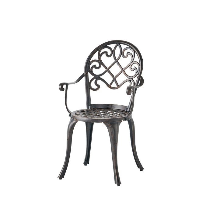 CAMDEN 3PC CAST BISTRO SET W ICE BUCKET - DTYStore