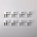 Rectangular Glass Wind Guard for Fire Pit - DTYStore
