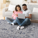 DTY Signature Collection 2X8 Grey/Blue/Oriental Non-Shedding Living Room Bedroom Dining Home Office Stylish and Stain Resistant Area Rug - DTYStore
