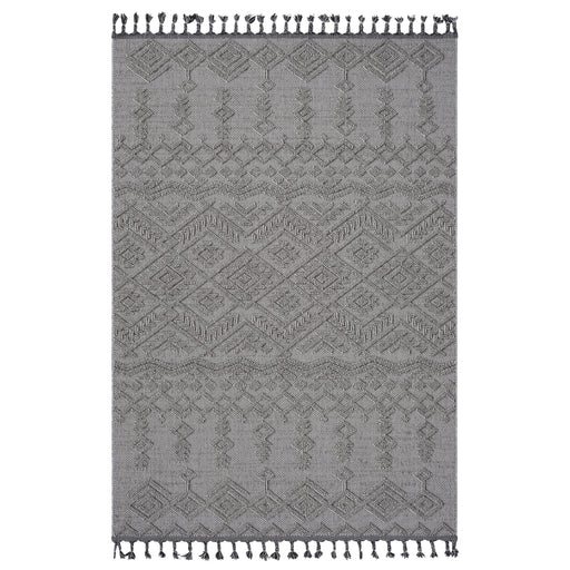 DTY Signature Collection 4X6 White/White /Traditional Indoor/Outdoor Area Rug - DTYStore
