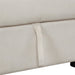 83" Modern Convertible Sleeper Sofa Bed with Storage Chaise,Beige