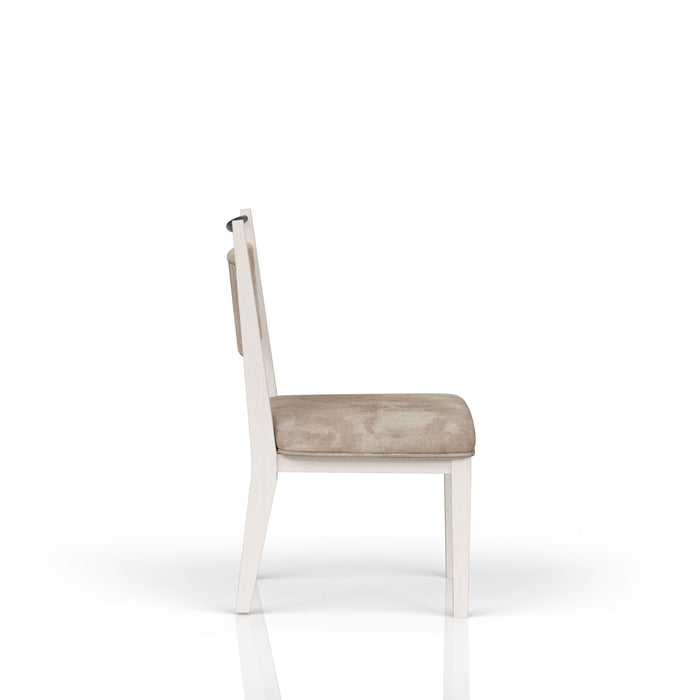 Rope Back Chair - Vanilla / Carmel - DTYStore