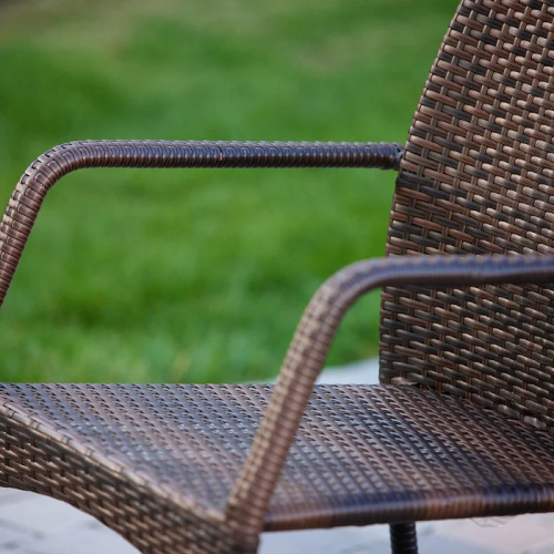 Outdoor Wicker Chairs, 54020 KD MP2, 2 chairs/set - DTYStore
