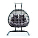 FOLDING DOUBLE SWING CHAIR w/CUSHION - DTYStore