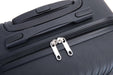 2Piece Luggage Sets ABS Lightweight Suitcase , Spinner Wheels, (20/14) BLACK