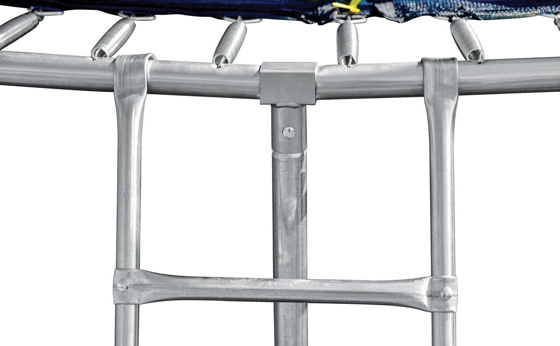 16FT Trampoline with Balance Bar & Basketball Hoop&Ball, ASTM Approved Reinforced Type Outdoor Trampoline with Enclosure Net - DTYStore