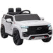 Chevrolet TAHOE Licensed Kids Ride on Car, 12V Battery Powered Kids Electric Car with Remote Control, Music, Lights, Horn, Suspension for 3-6 Years Old, White