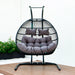 FOLDING DOUBLE SWING CHAIR w/CUSHION - DTYStore