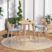 Wooden Bar Chairs Set of 2, Modern Soft Upholstered Kitchen Island Chairs, Counter Height Stool with Backrest,Wooden Frame Chairs with Footrest for Pub,Living Room,Restaurant,OAK - DTYStore