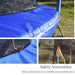 10 FT TRAMPOLINE OUTSIDE SAFETY NET WITH BASKETBALL HOOP - DTYStore