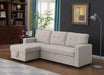 Upholstered Pull Out Sectional Sofa with Chaise for Comfortable Living Spaces