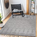 DTY Signature Collection 8X10 White/White /Traditional Indoor/Outdoor Area Rug - DTYStore