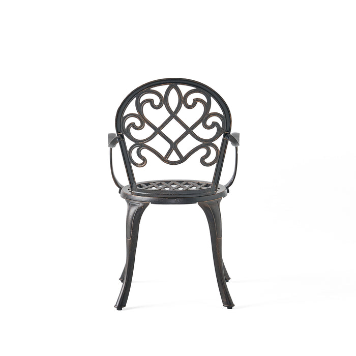 CAMDEN 3PC CAST BISTRO SET W ICE BUCKET - DTYStore
