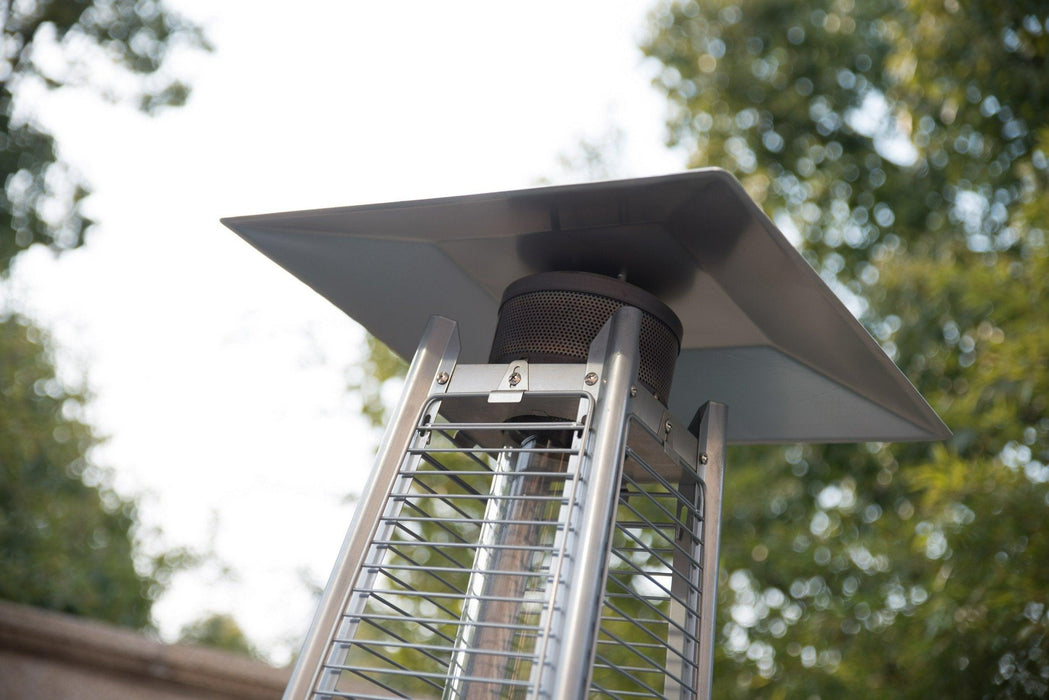Quartz Glass Tube Patio Heater, Visual Flame Heater, 40000BTU - DTYStore