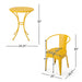 COLMAR 3 PC KD METAL SET - DTYStore