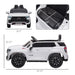 Chevrolet TAHOE Licensed Kids Ride on Car, 12V Battery Powered Kids Electric Car with Remote Control, Music, Lights, Horn, Suspension for 3-6 Years Old, White