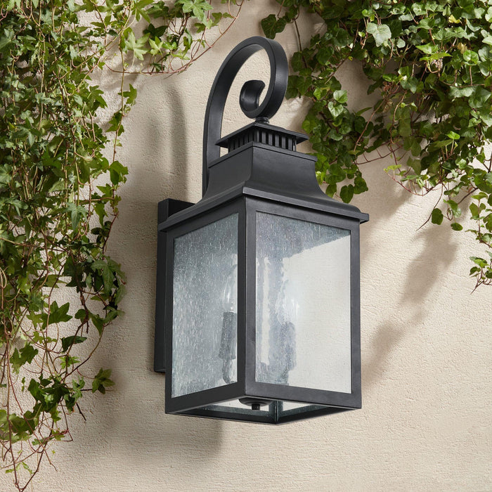 Large Outdoor Wall Lamps With Glass Supports multiple types of light bulbs 1 pack - DTYStore
