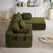 Modern Chenille Upholstered Sectional Sofa Couch Set,Modular 108" L Shaped Sectional Living Room Sofa Set With 6 Pillows,Free Combination Sofa Couch for Living Room,Bedroom(Right Chaise) - DTYStore