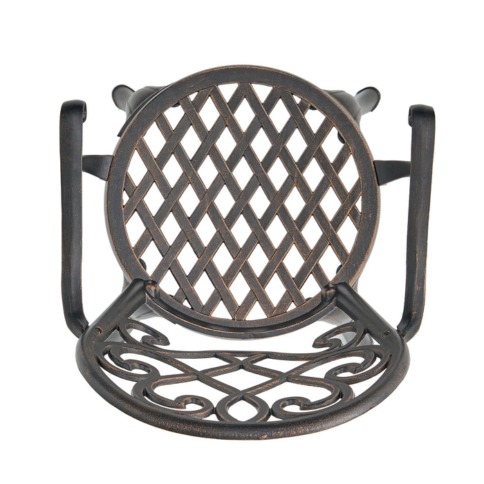 CAMDEN 3PC CAST BISTRO SET W ICE BUCKET - DTYStore