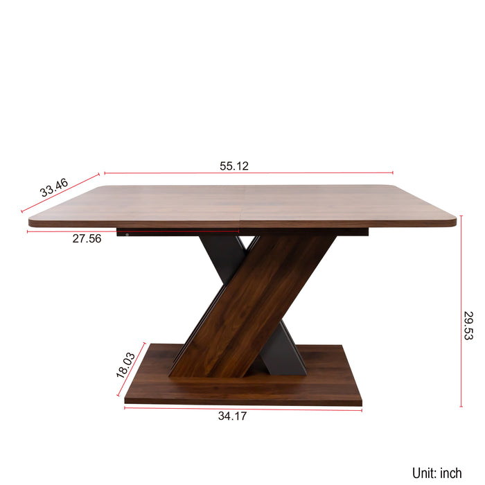 Multifunctional extendable console table - DTYStore
