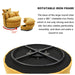 360° Swivel Accent Barrel Chair Modern Comfy Round Reading Sofa Swivel Chairs Circle Lounge Chair for Bedroom Living Room w/4 Pillow Lower Seating Heigh (Yellow) - DTYStore